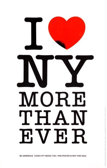“我 [Heart] 纽约比以往任何时候都更”
